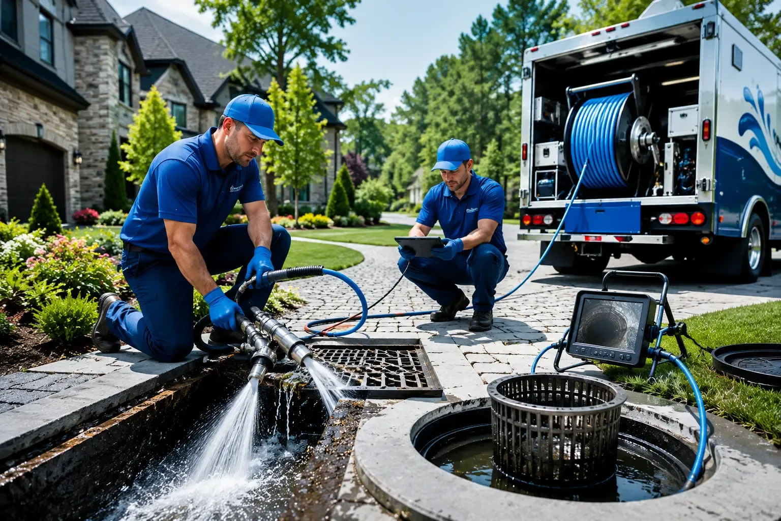 Local outdoor drain cleaning professionals in Ossipee, NH